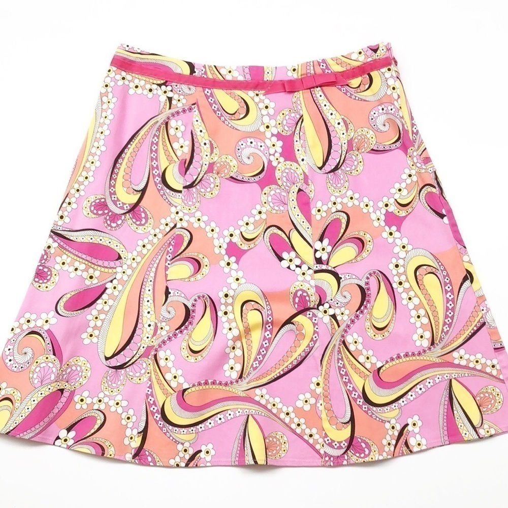 Bamboo Traders multicolored floral skirt